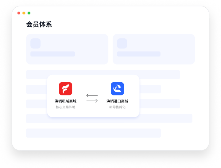 私域+进口组合